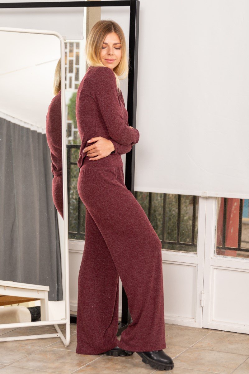 Knit Long Trousers (XS,S,M,L,XL)