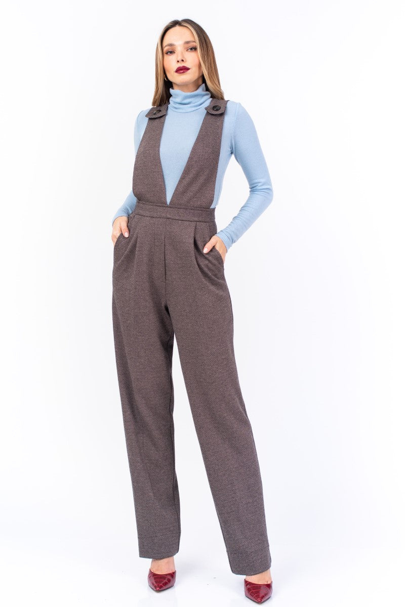 Overall With V Neck