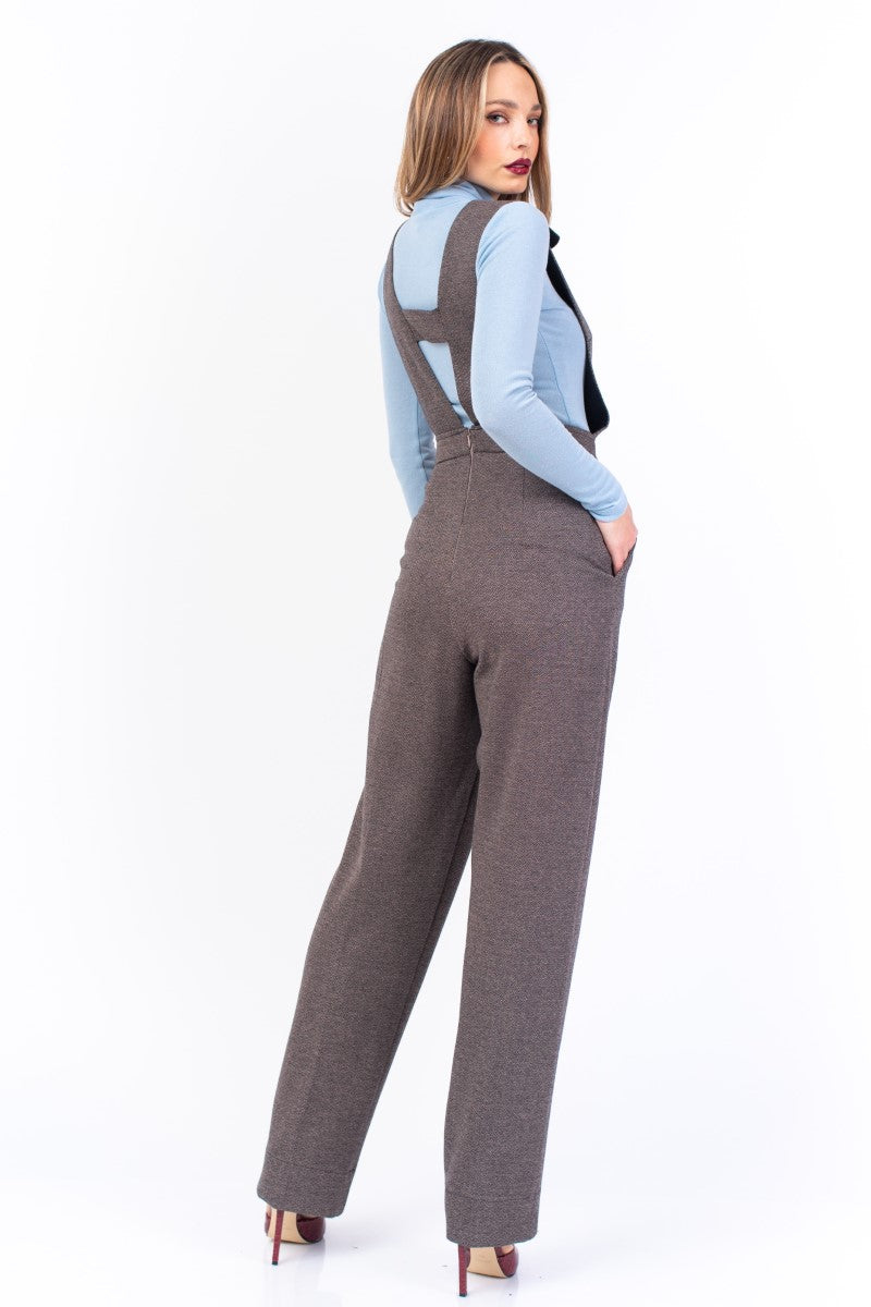 Overall With V Neck