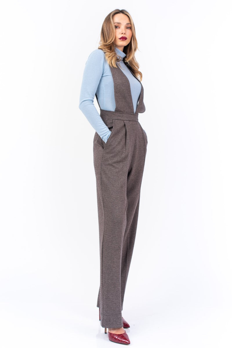 Overall With V Neck