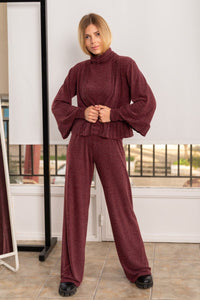 Knit Long Trousers (XS,S,M,L,XL)