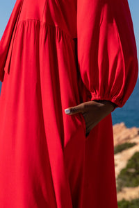 Red Maxi Dress