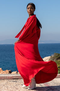 Red Maxi Dress